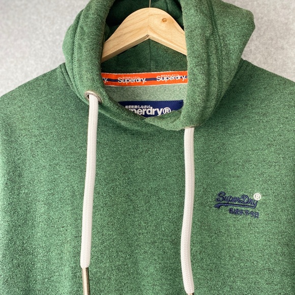 Superdry Forest Green Hoodie - Picture 5 of 10